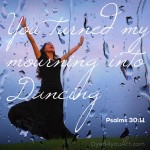 Mourning into Dancing inspiration